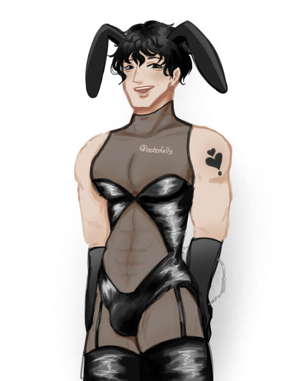 Bunny Man - Waist Up